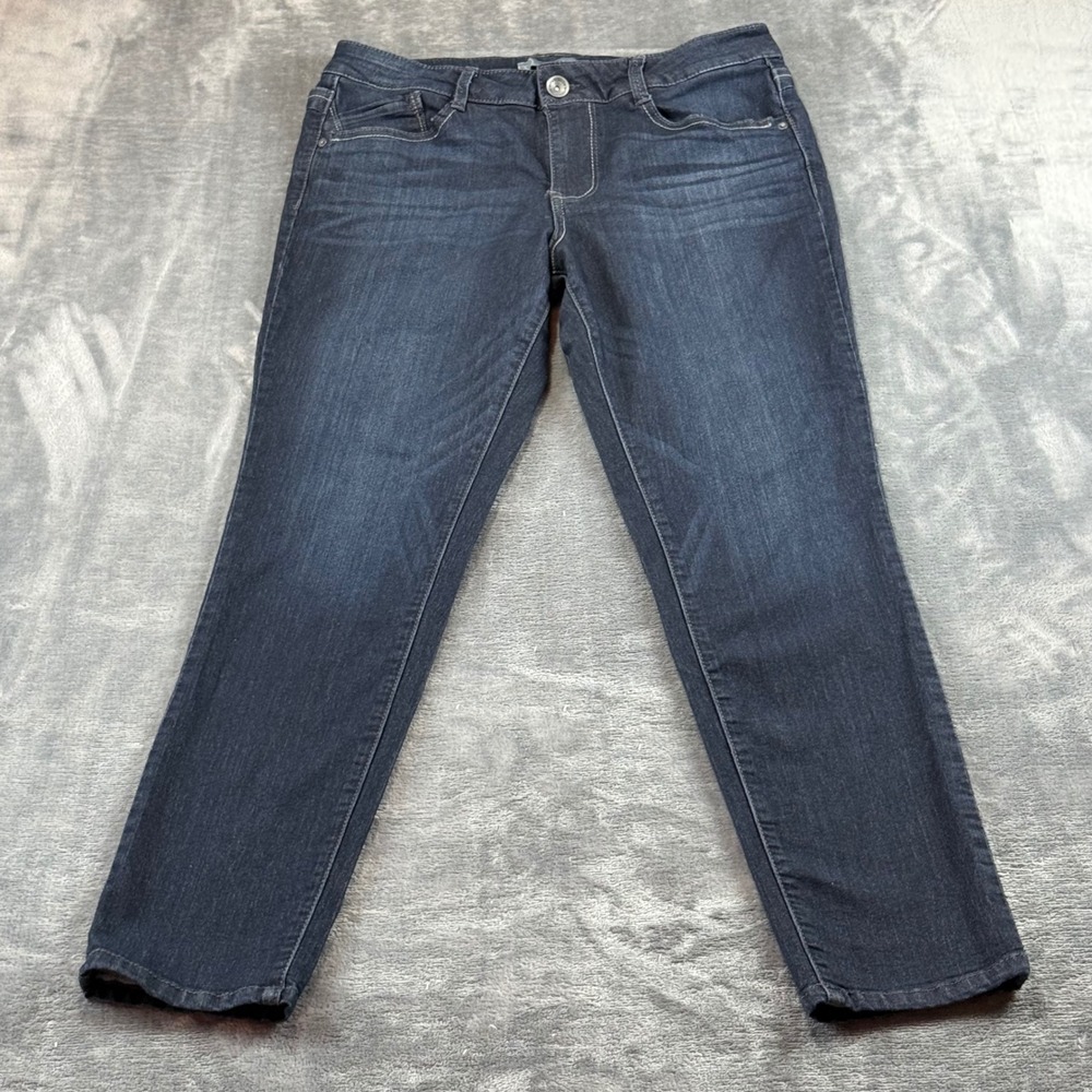 Wit & Wisdom Dark Wash Straight Leg Jeans Size 12 L1084ADAN